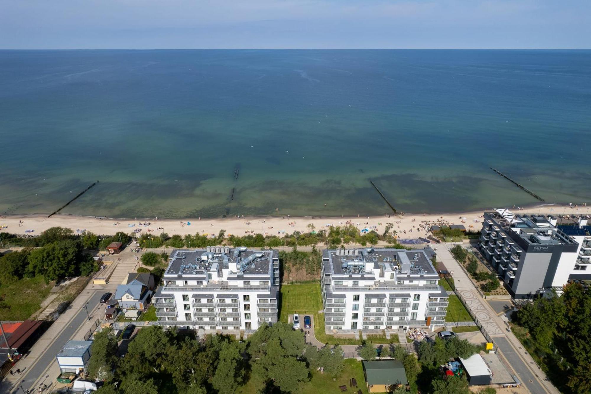 Mielno Jantaris B26 Balcony And Sea View Underground Parking Apartment Ngoại thất bức ảnh